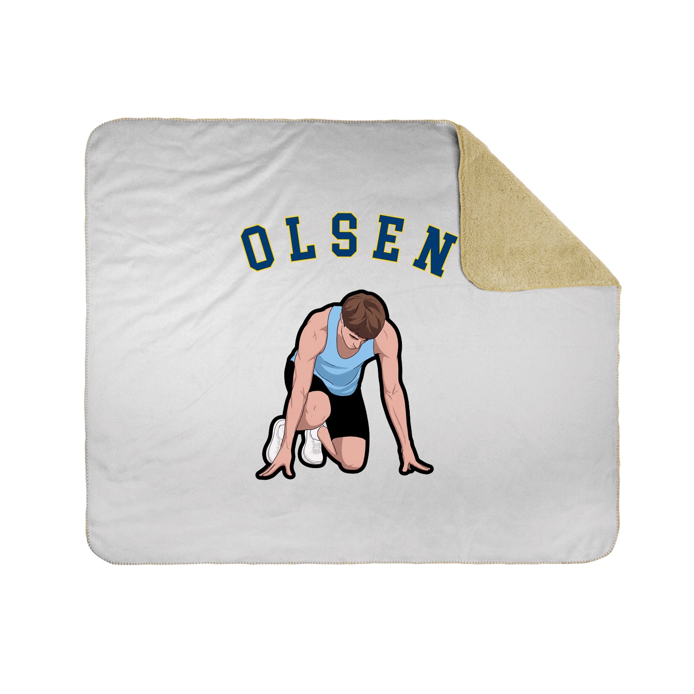 Throw Blanket — Shirsey Arch in White