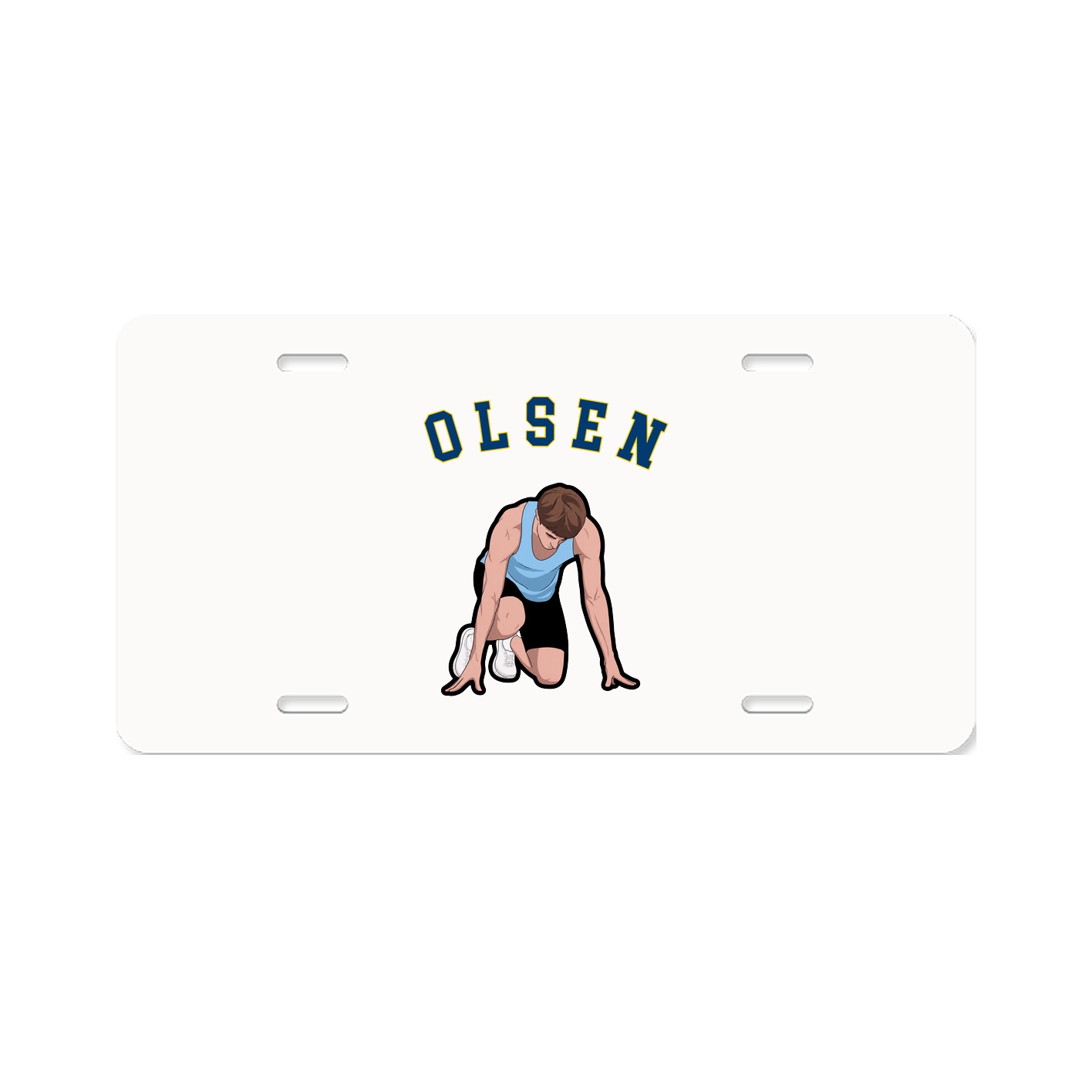 License Plate — Shirsey Arch in Classic