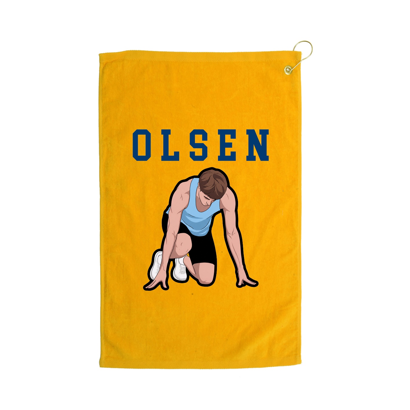Golf Towel — Shirsey in Gold
