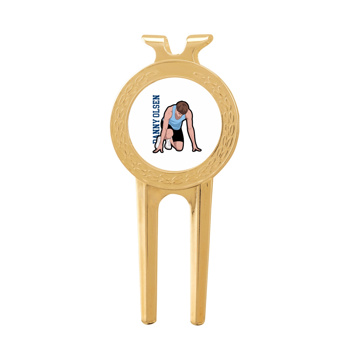 Divot Tool with Ball Marker — Name Vertical in Classic
