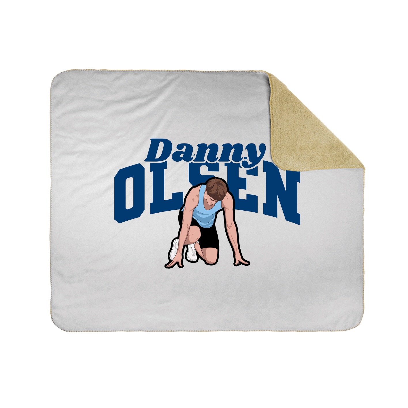 Throw Blanket — Signature Arch in White