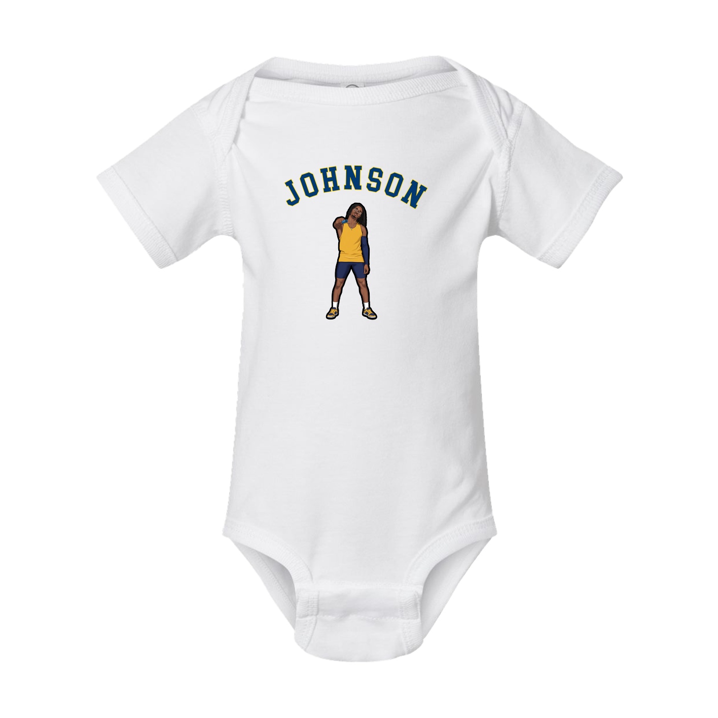Baby Onesie — Shirsey Arch in White
