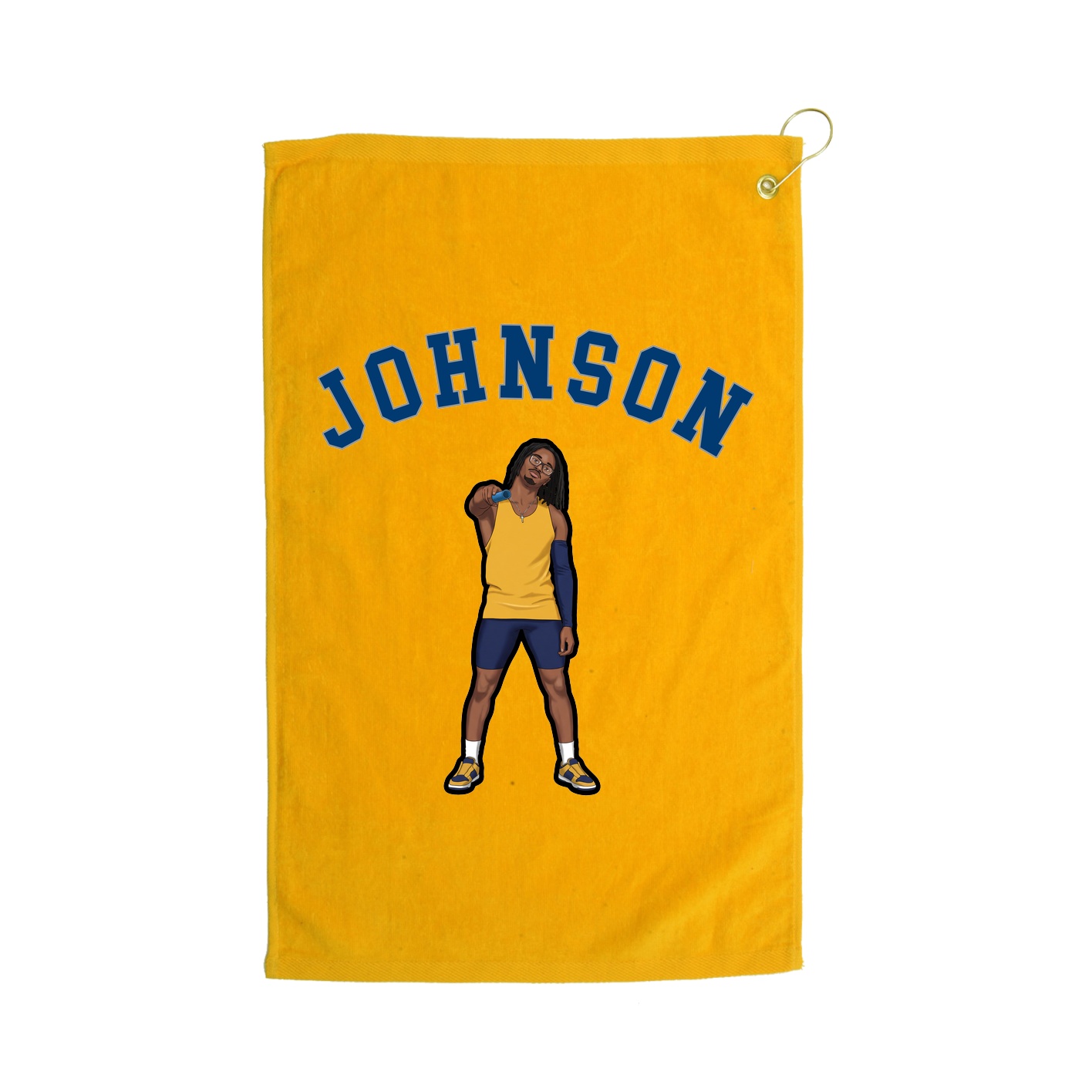 Golf Towel — Shirsey Arch in Gold
