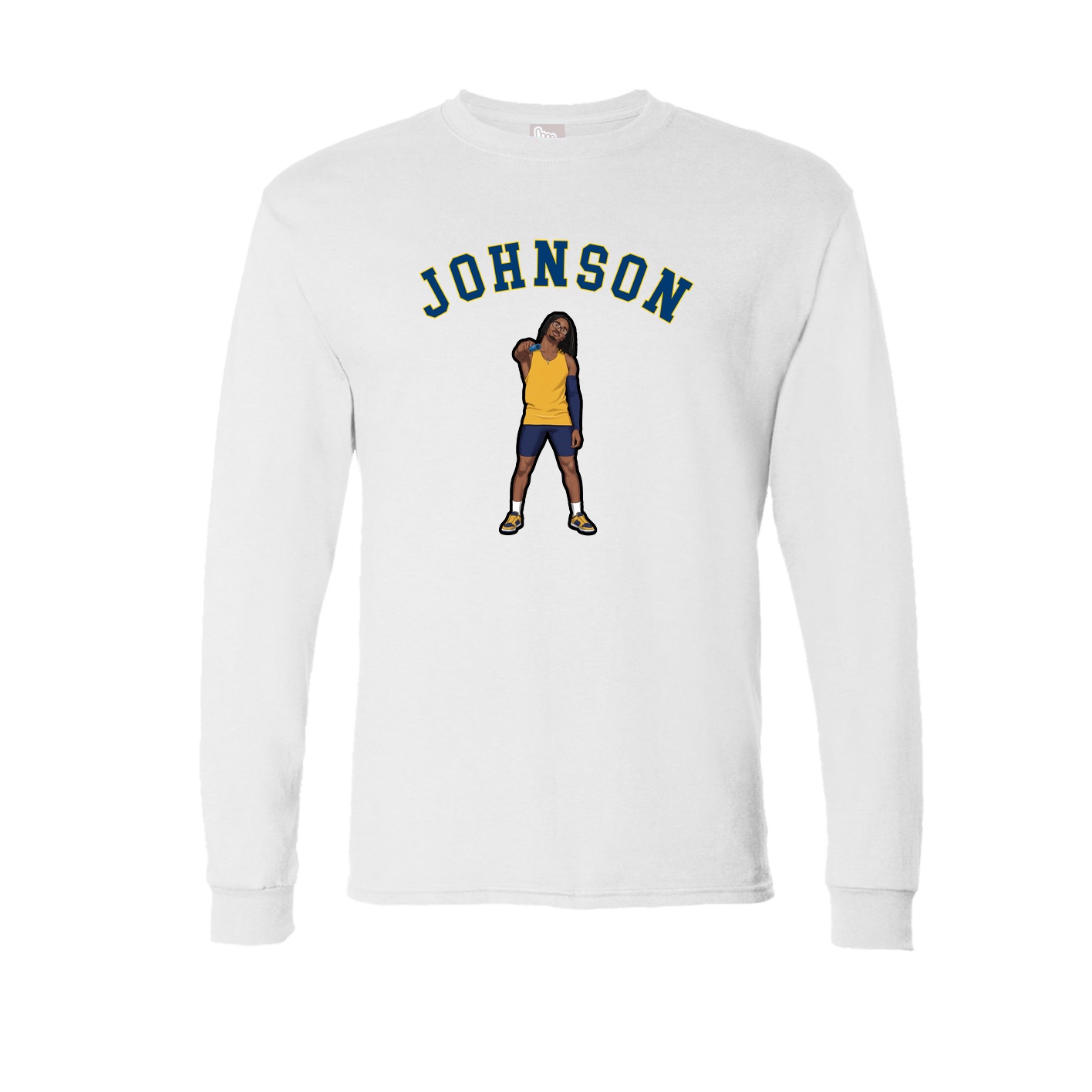Long Sleeve Tee — Shirsey Arch in White