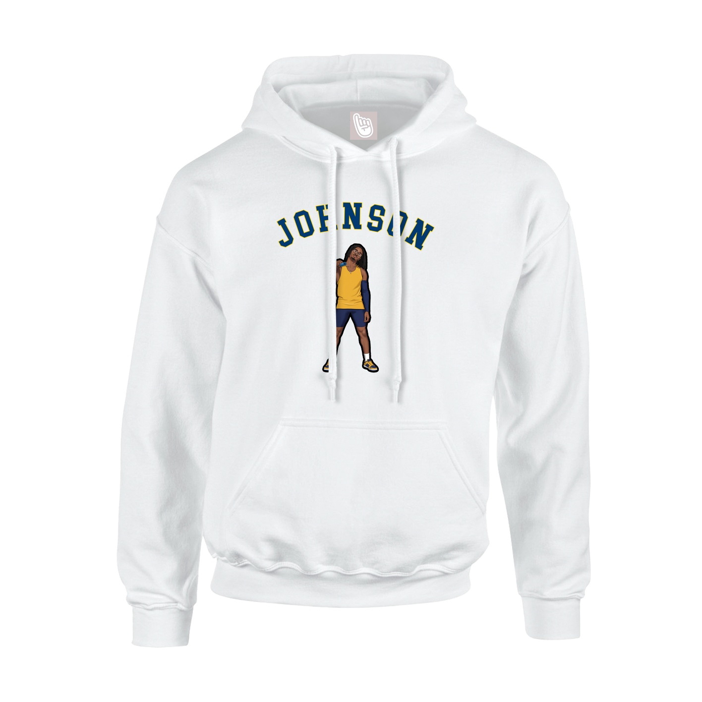 Hoodie — Shirsey Arch in White