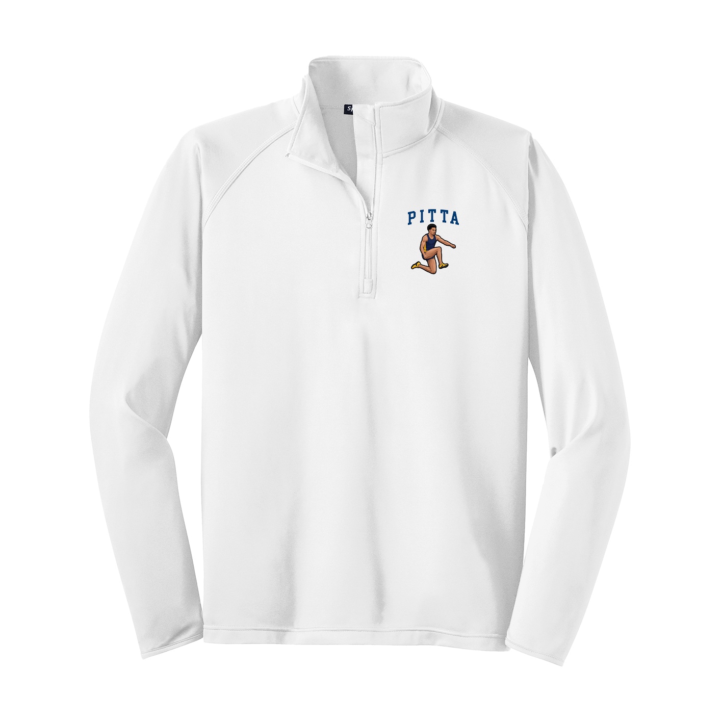 Q-Zip Pullover — Shirsey in White