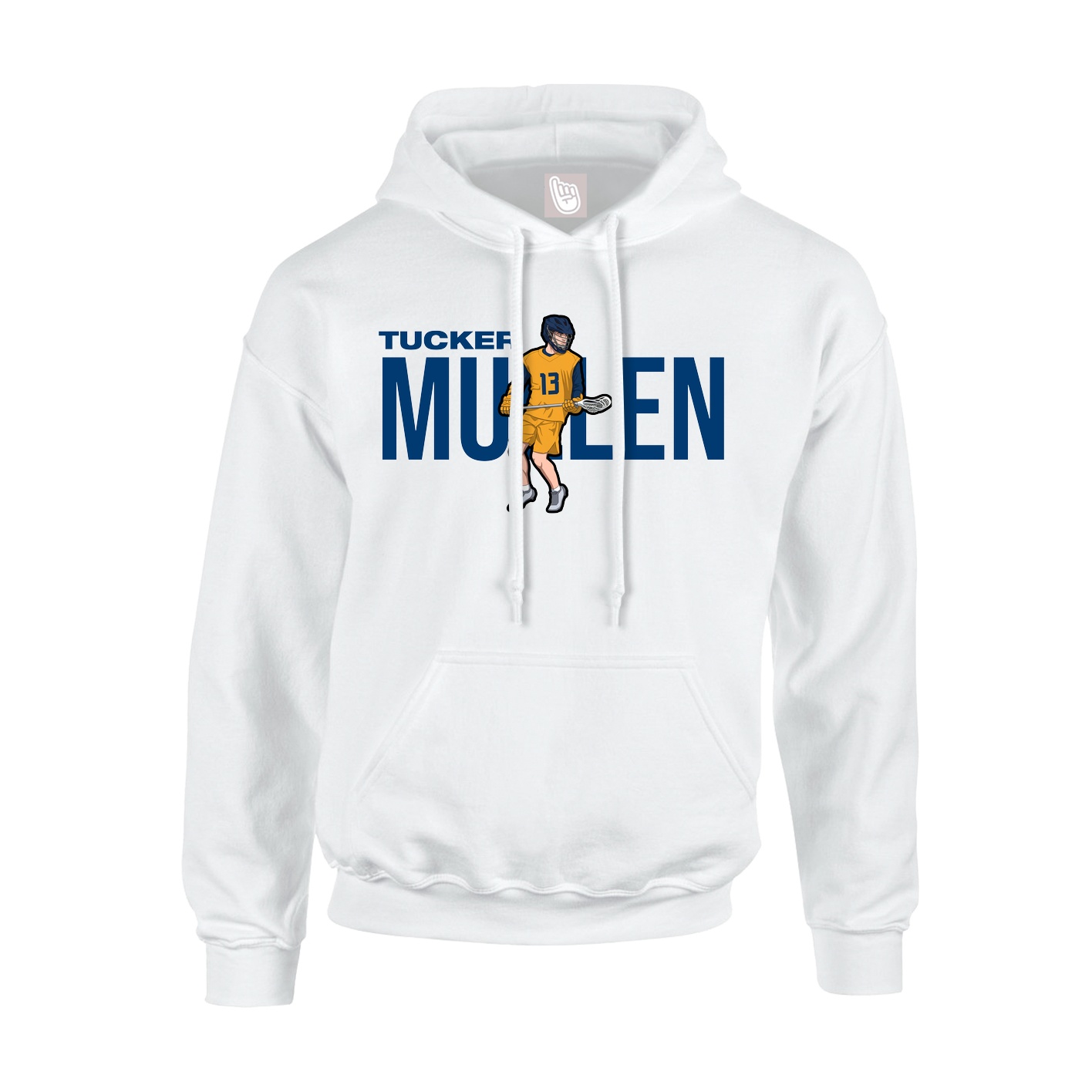 Hoodie — Player Name in White