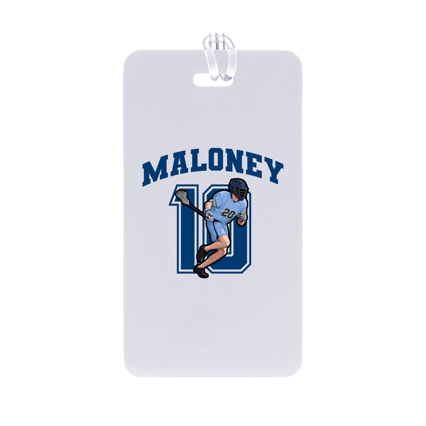 Bag Tag — Number in Classic