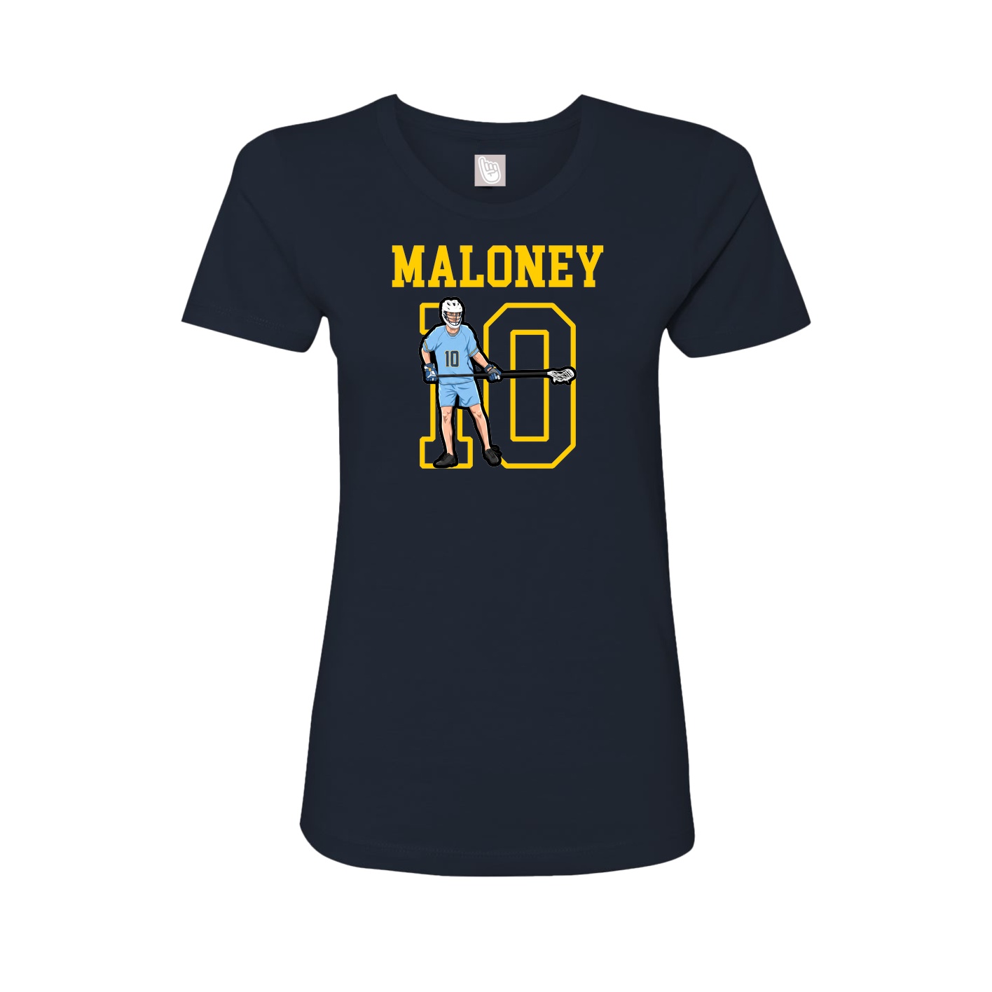 Fitted Women's Tee — Shirsey in Navy