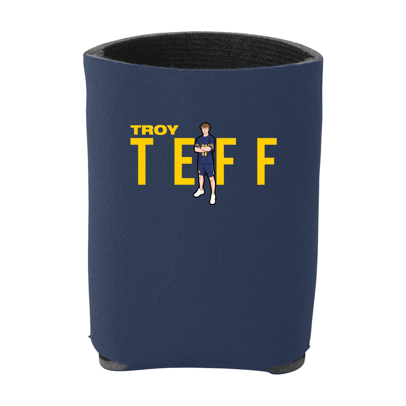 Can Holder — Player Name in Navy
