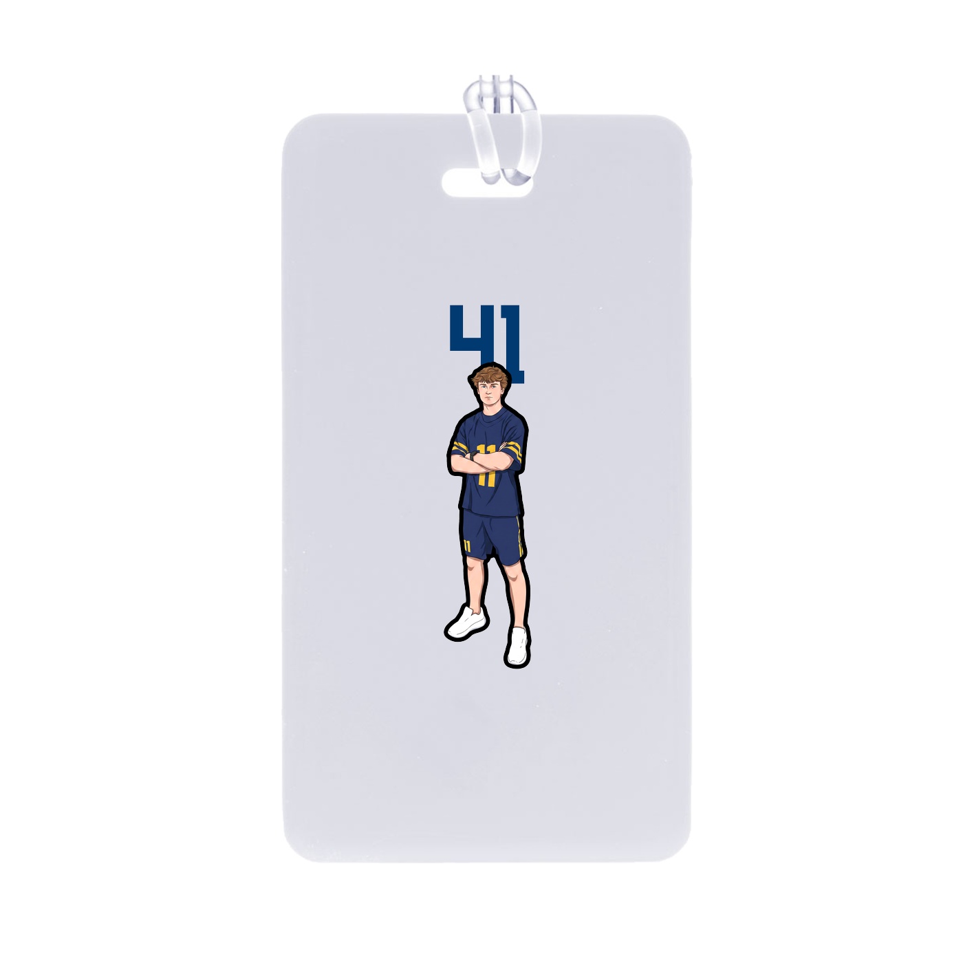 Bag Tag — Number Top in Classic