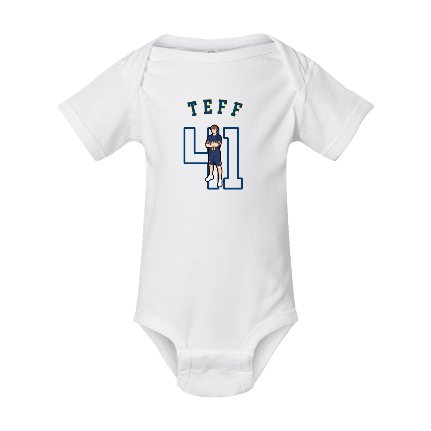 Baby Onesie — Shirsey Arch in White