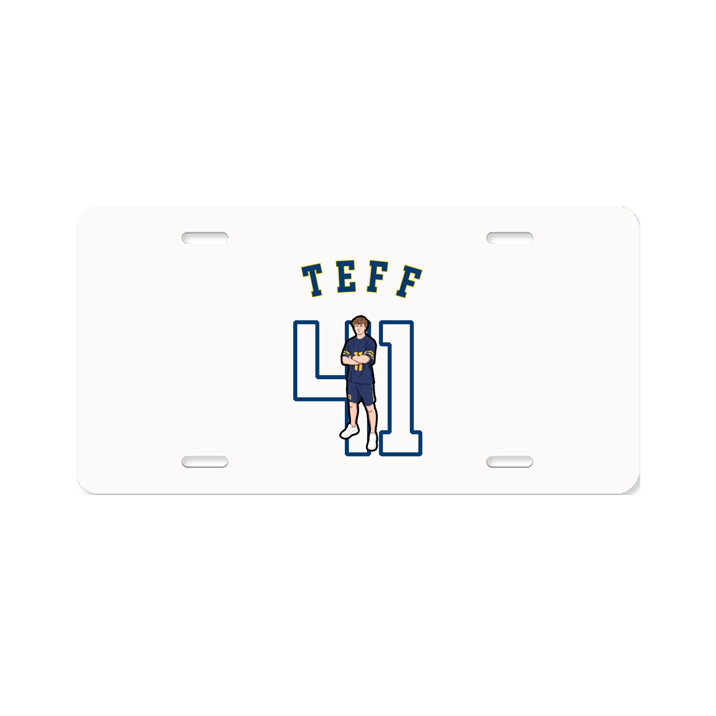 License Plate — Shirsey Arch in Classic