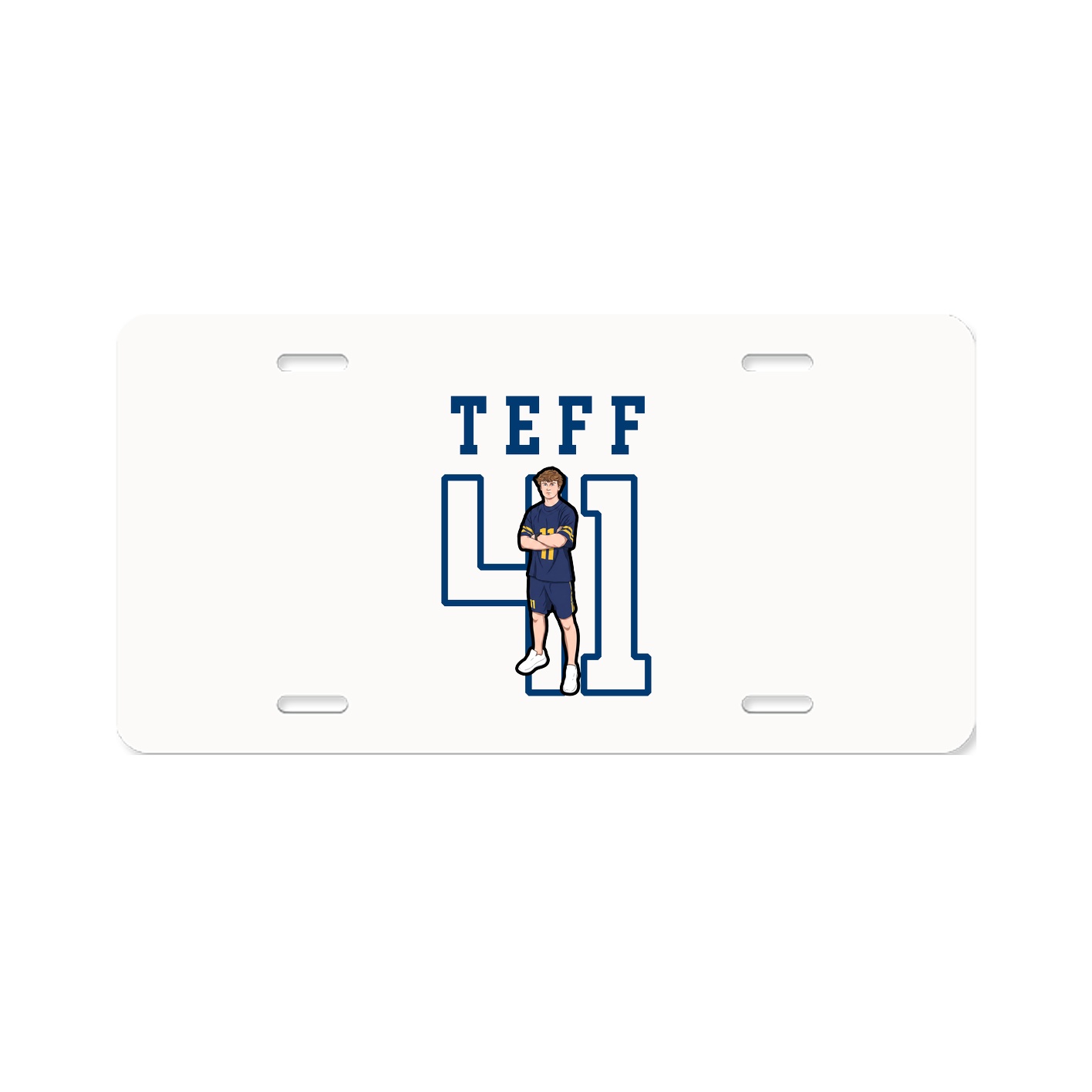 License Plate — Shirsey in Classic