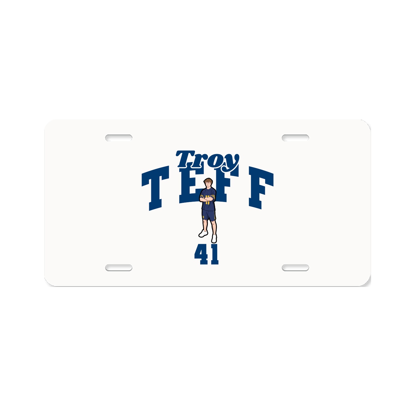 License Plate — Signature Arch in Classic