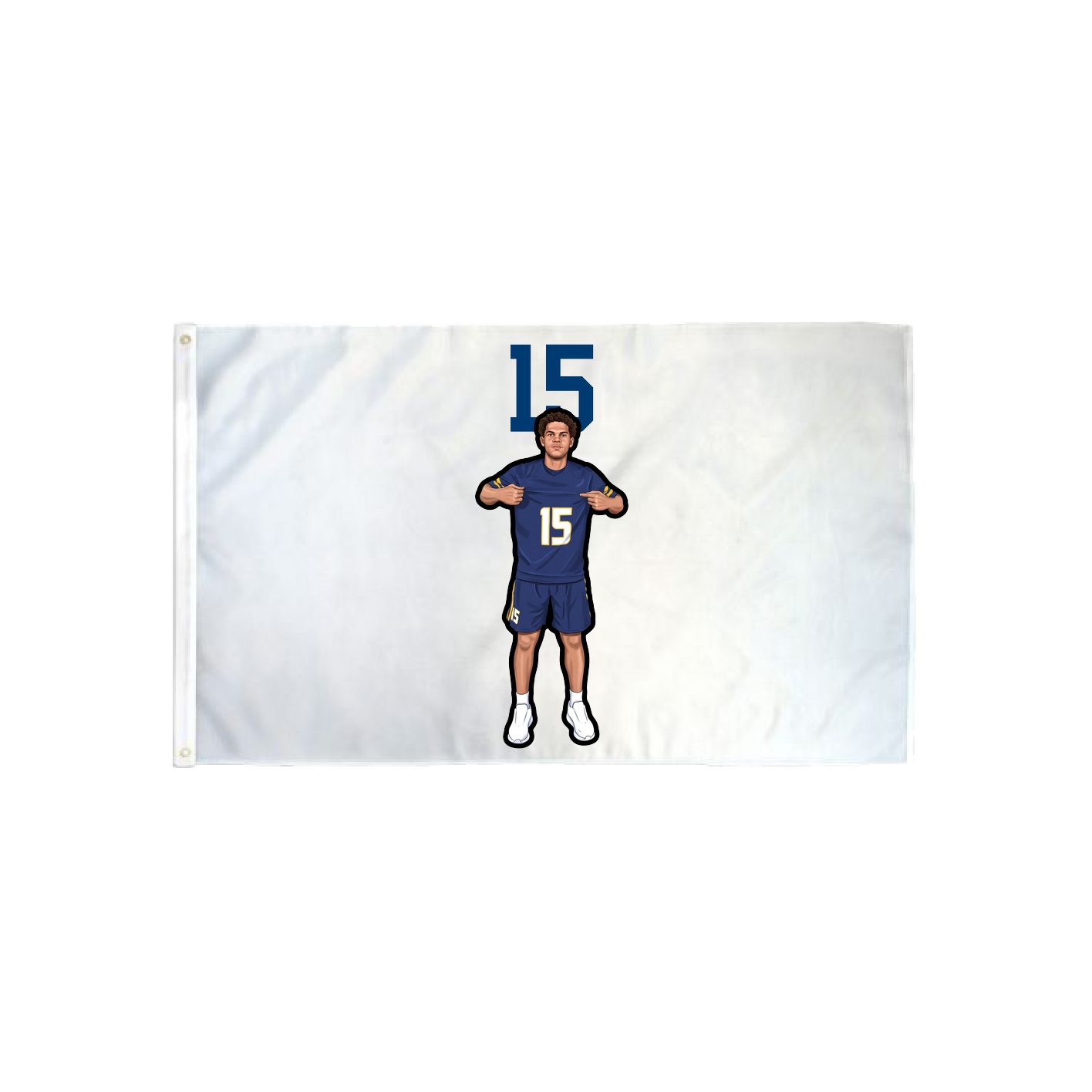 3x5 Flag — Number Top in Classic