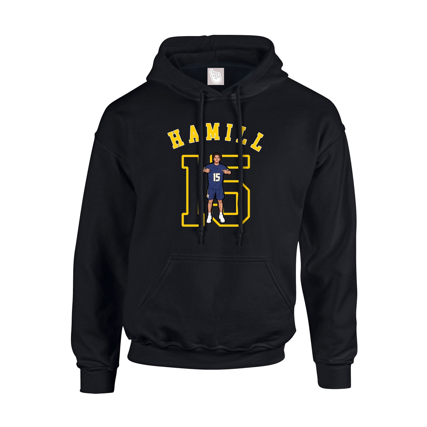 Youth Hoodie — Shirsey Arch in Black