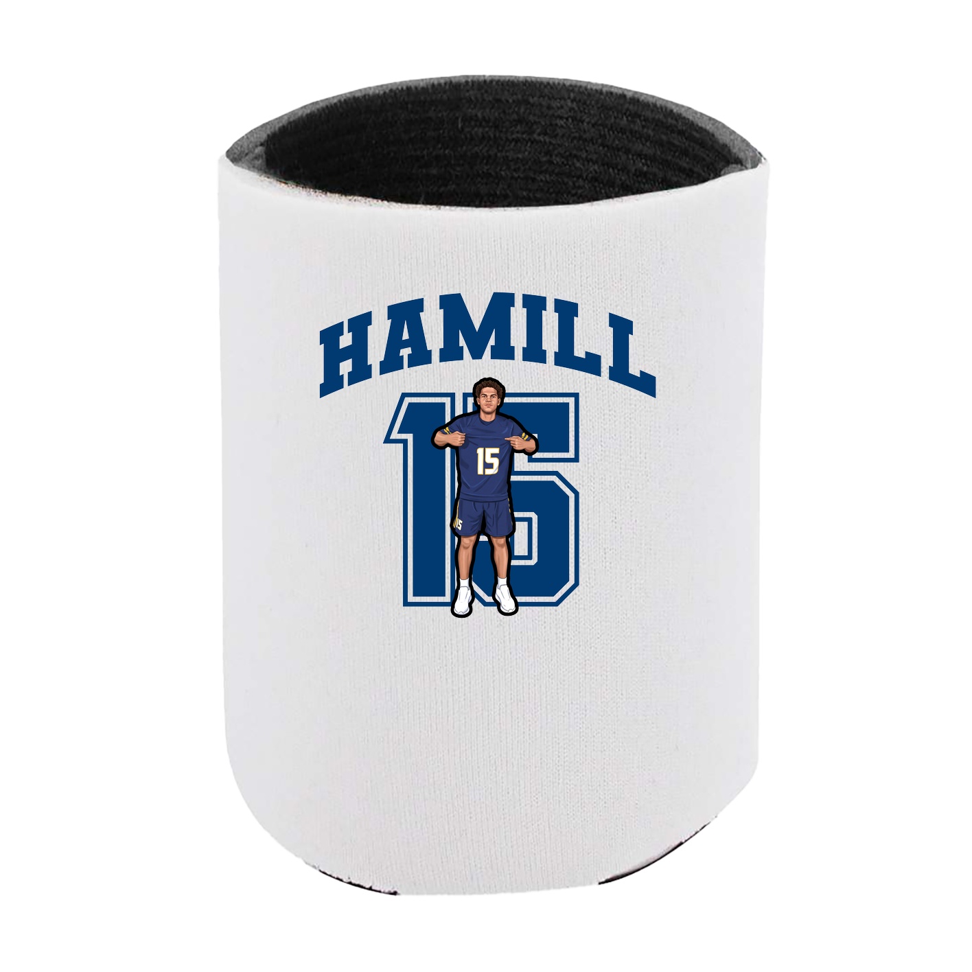 Can Holder — Number in White