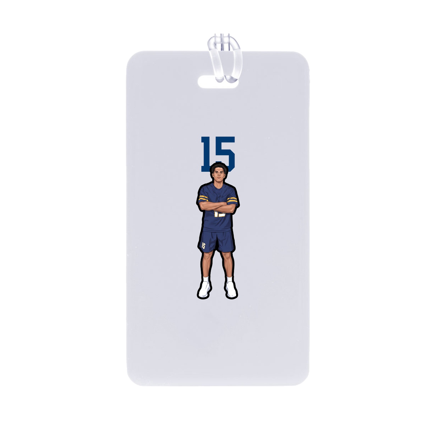 Bag Tag — Number Top in Classic