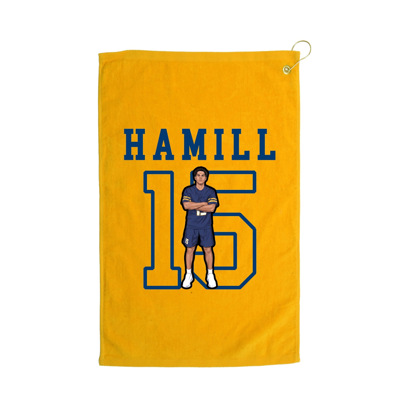 Golf Towel — Shirsey in Gold