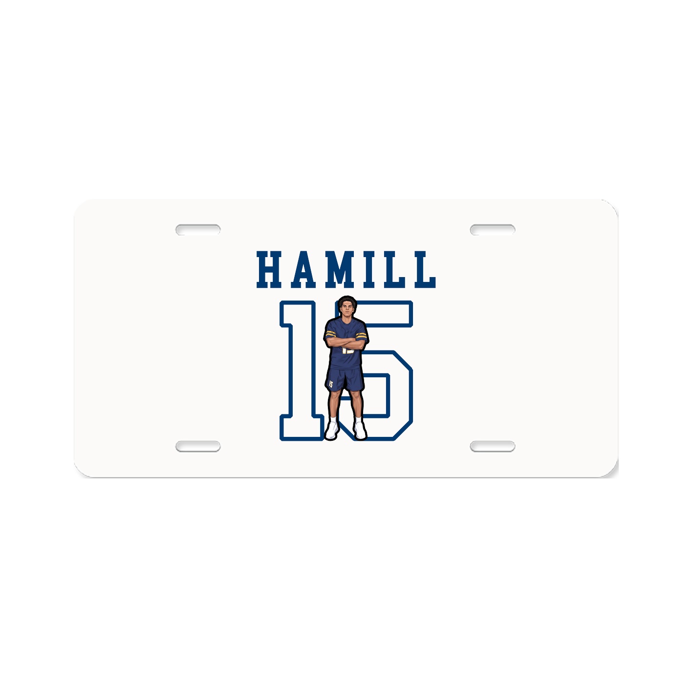 License Plate — Shirsey in Classic
