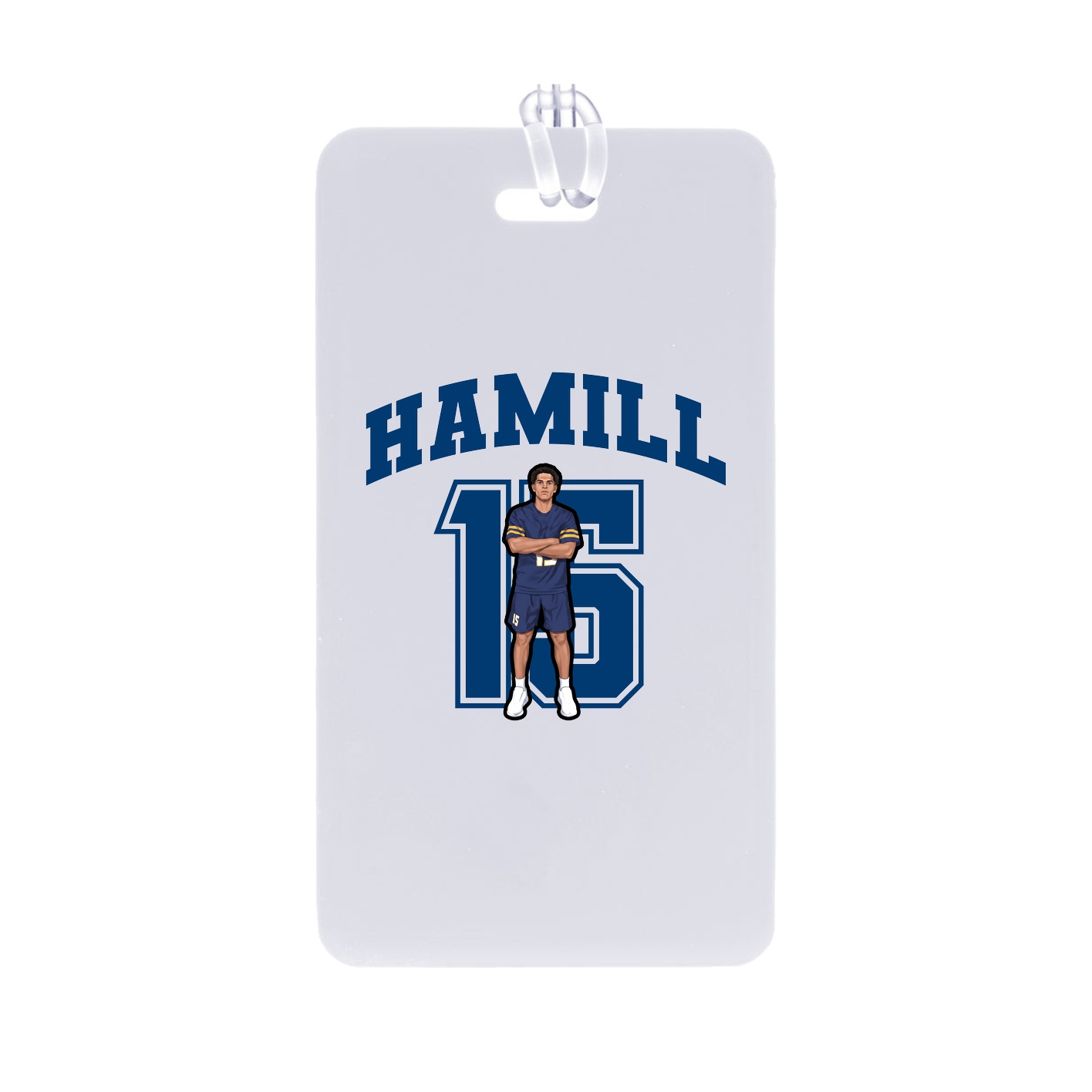 Bag Tag — Number in Classic
