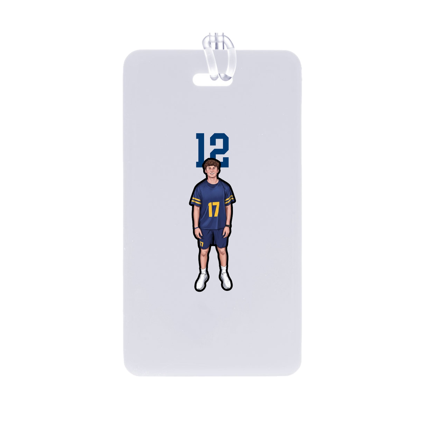 Bag Tag — Number Top in Classic