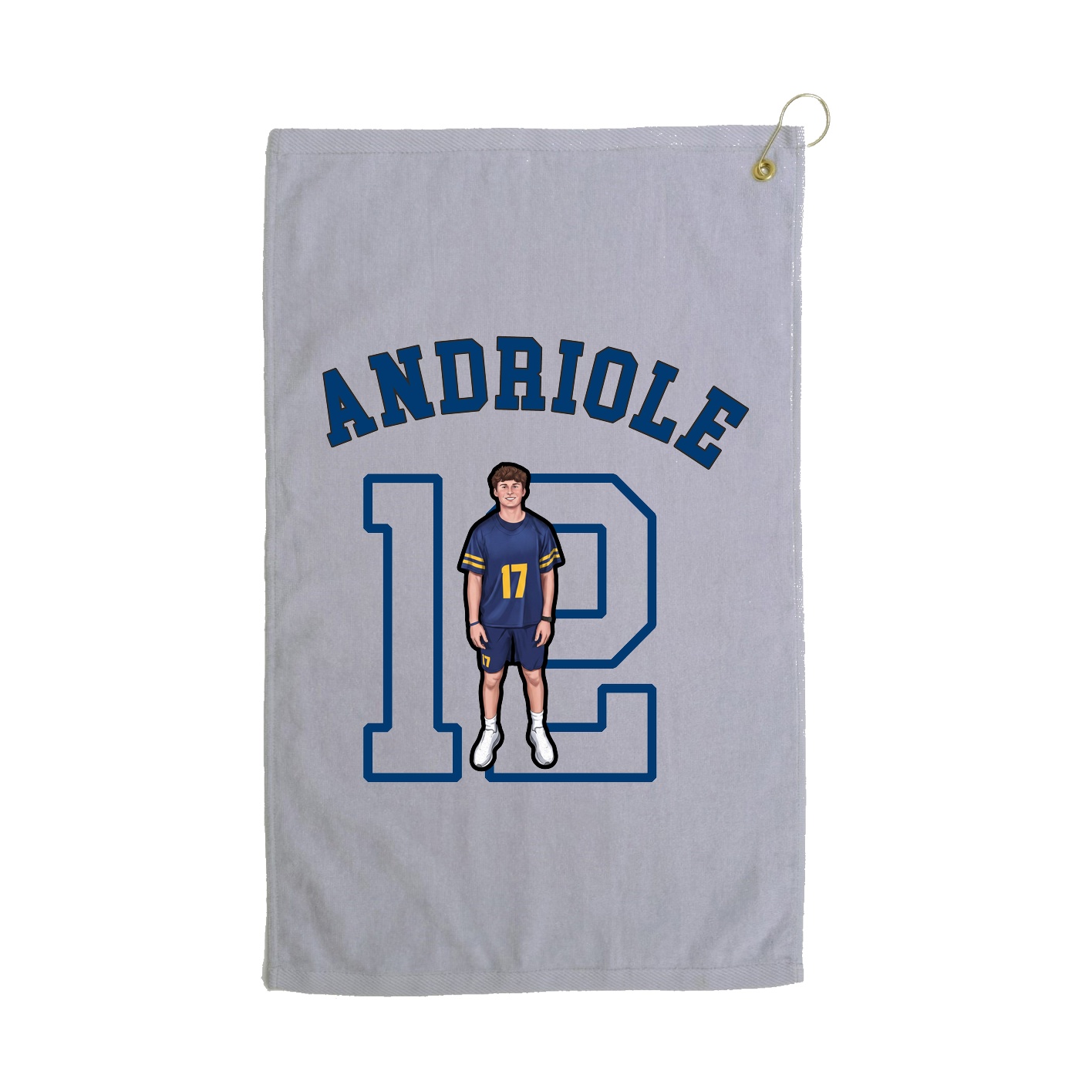 Golf Towel — Shirsey Arch in Grey