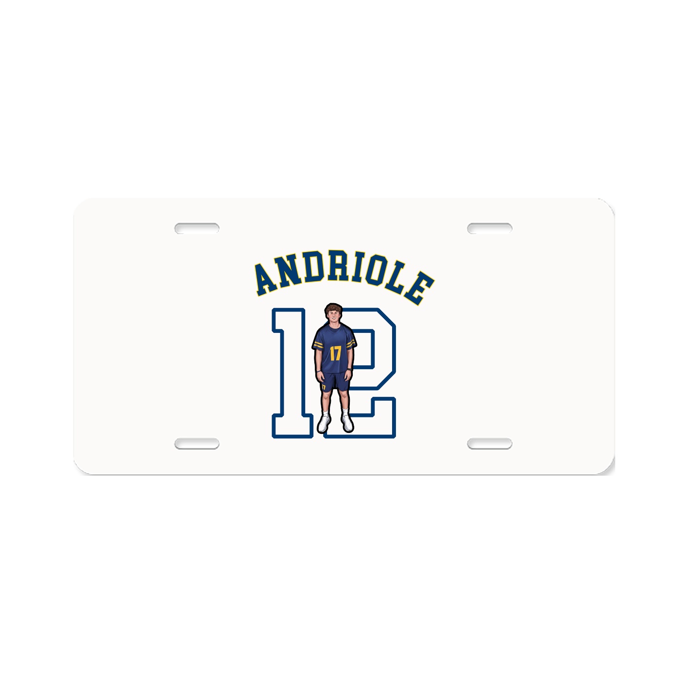 License Plate — Shirsey Arch in Classic
