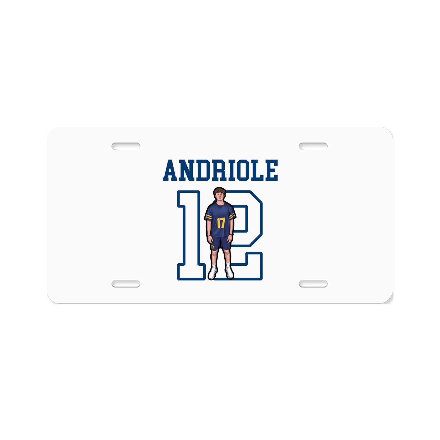 License Plate — Shirsey in Classic