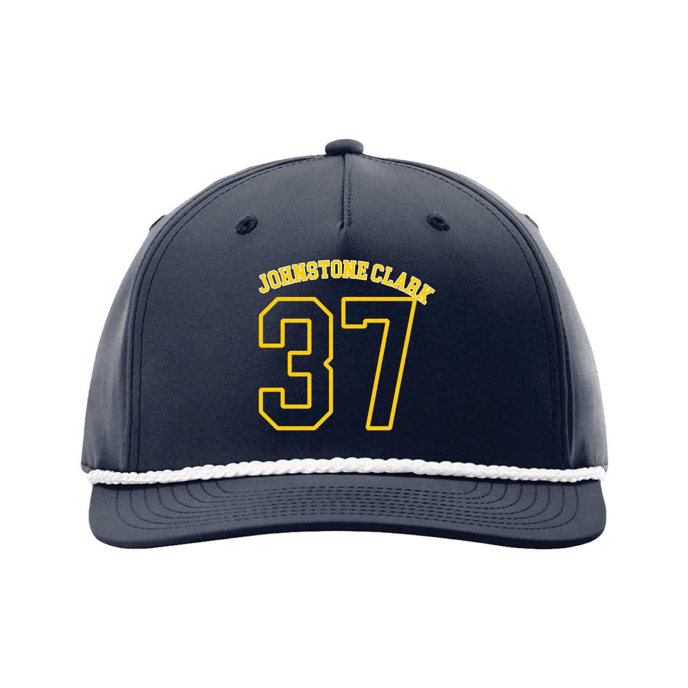 Five-Panel Classic Rope Cap — Shirsey Arch in Navy