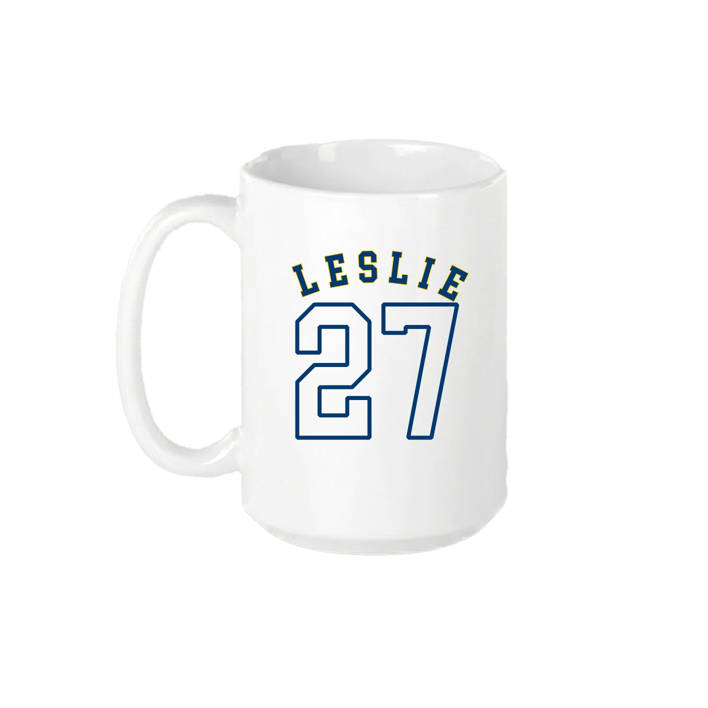 15oz Coffee Mug — Shirsey Arch in White