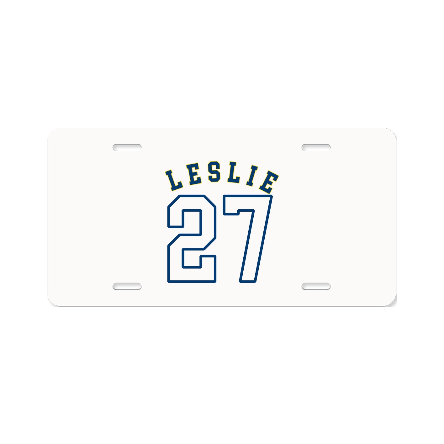 License Plate — Shirsey Arch in Classic