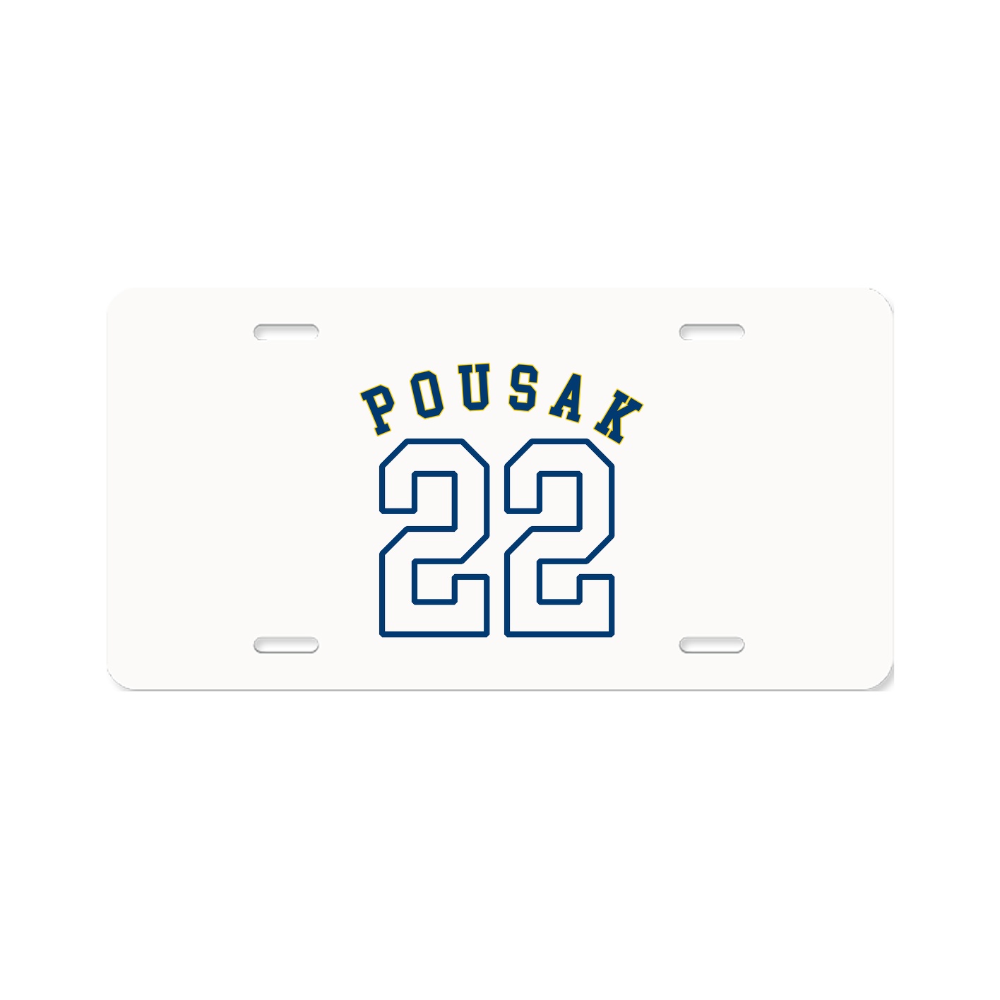 License Plate — Shirsey Arch in Classic