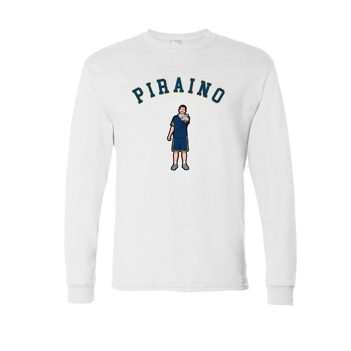Long Sleeve Tee — Shirsey Arch in White