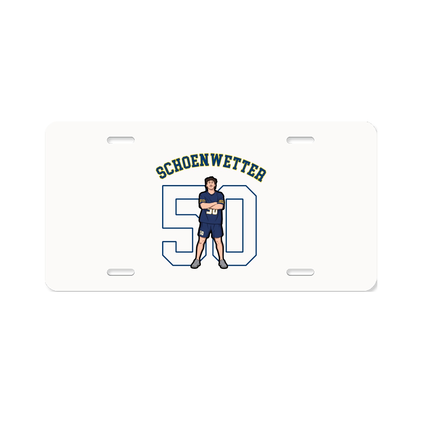 License Plate — Shirsey Arch in Classic