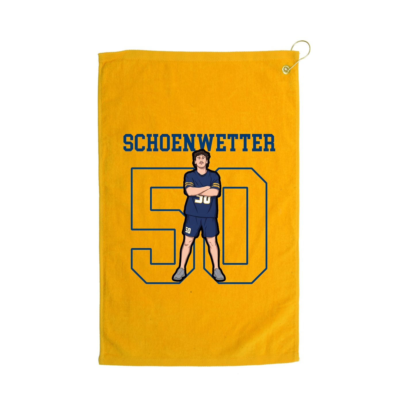 Golf Towel — Shirsey in Gold