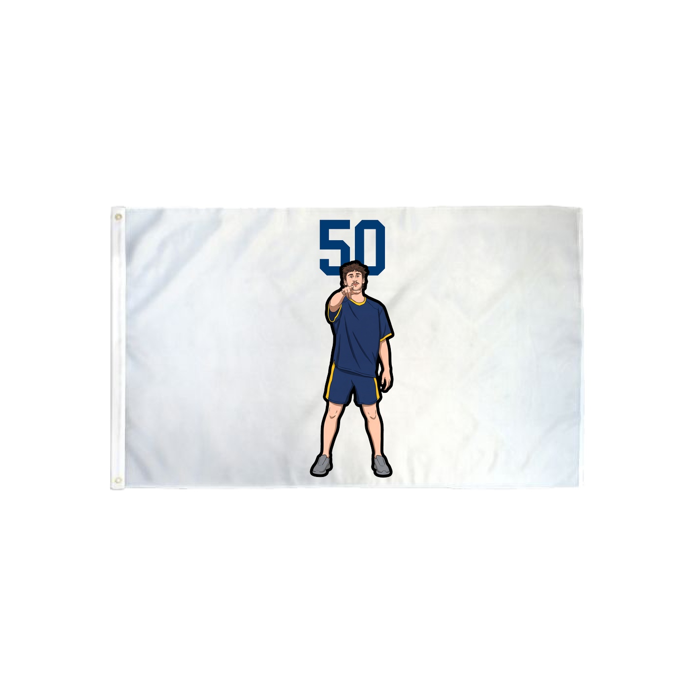 3x5 Flag — Number Top in Classic