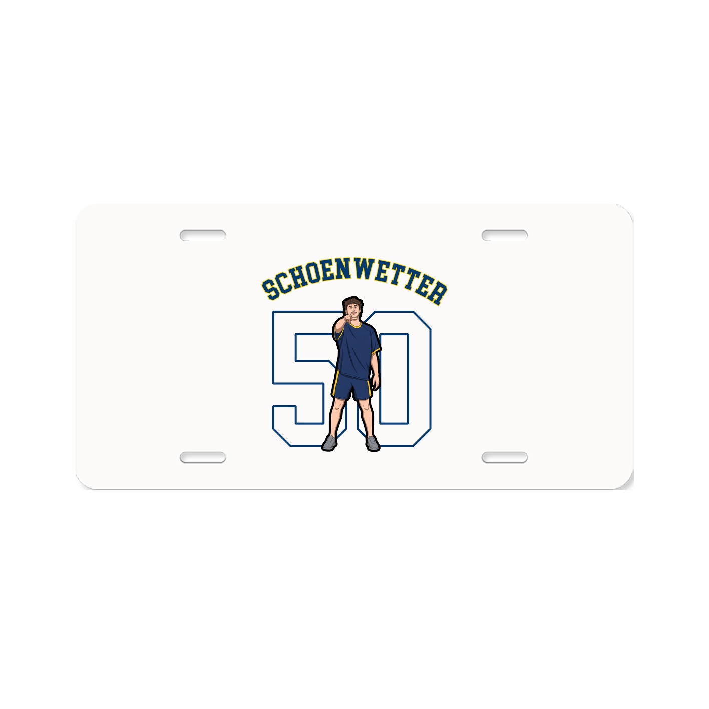License Plate — Shirsey Arch in Classic