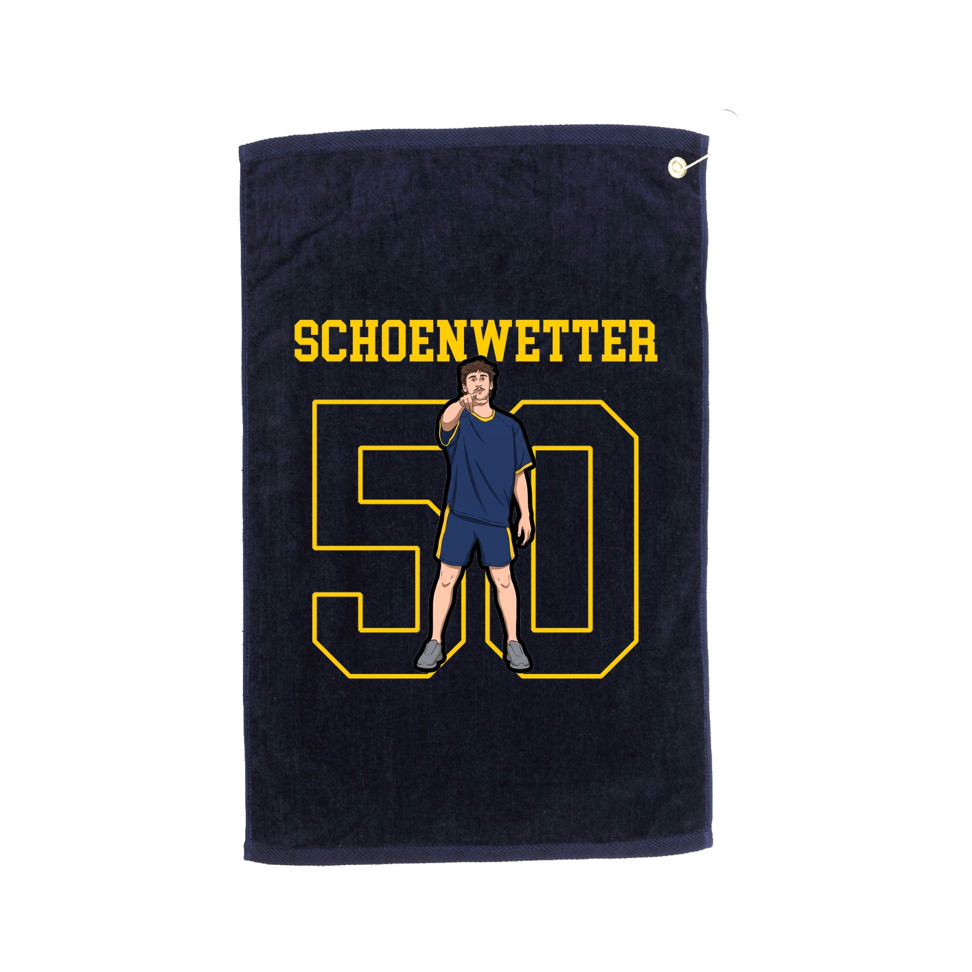 Golf Towel — Shirsey in Navy