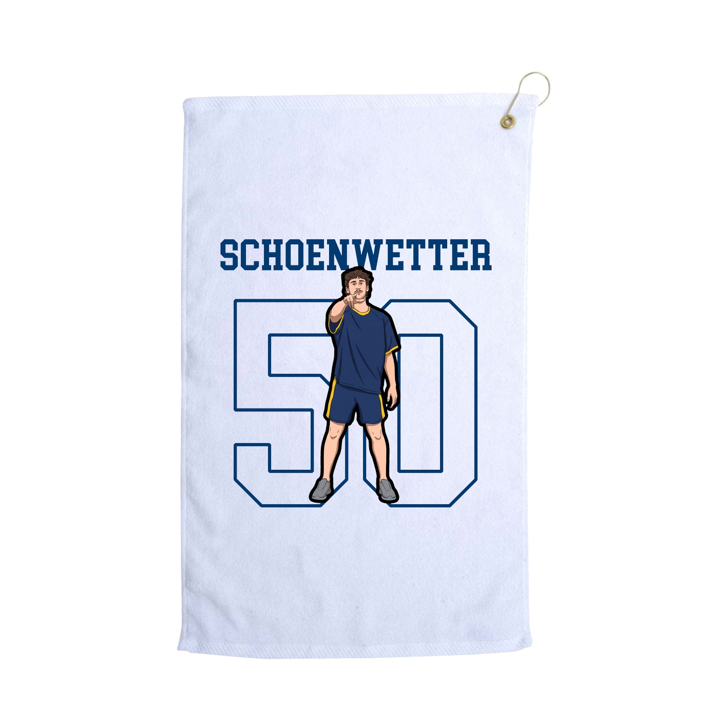 Terry Velour Golf Towel