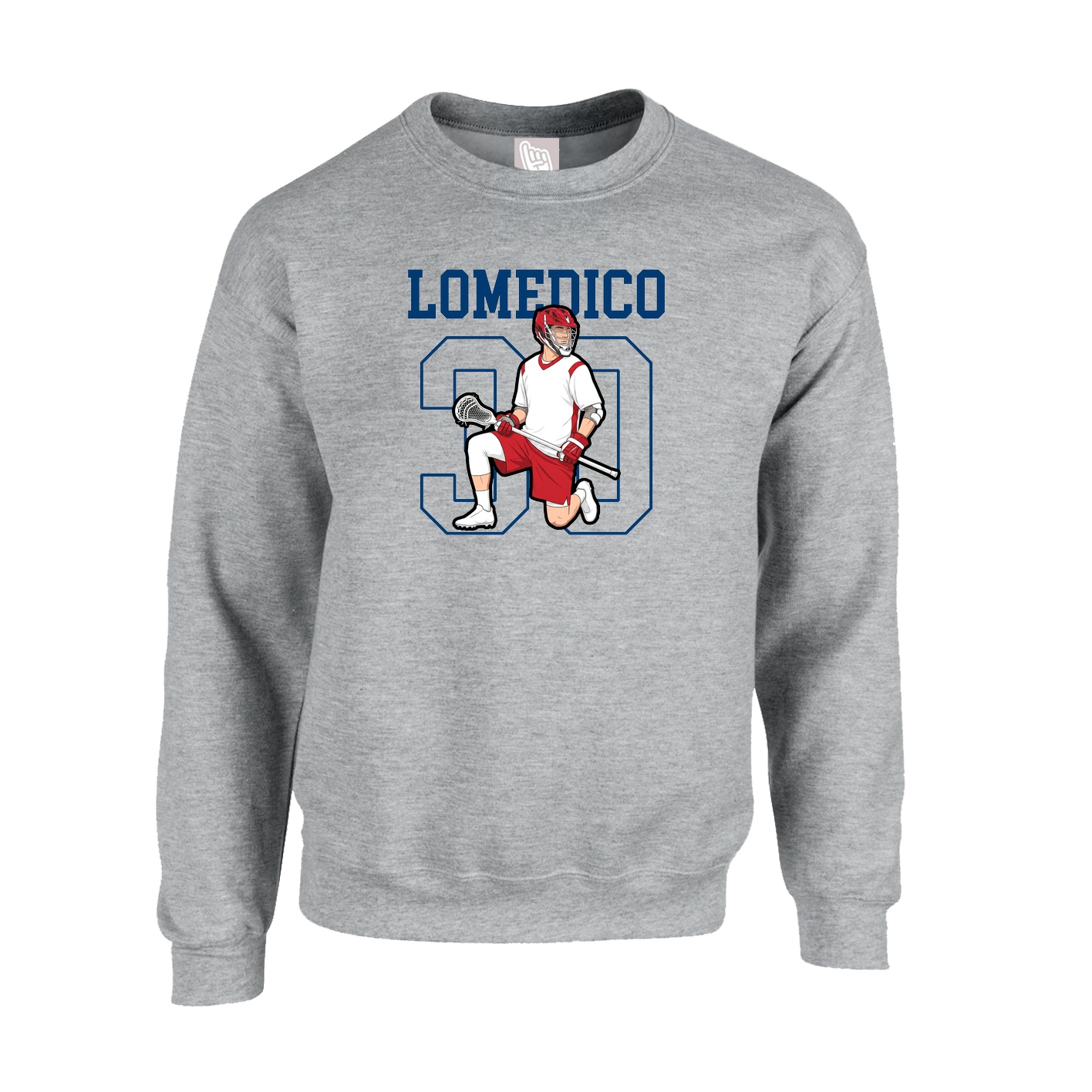 Fleece Crew — Shirsey in Grey