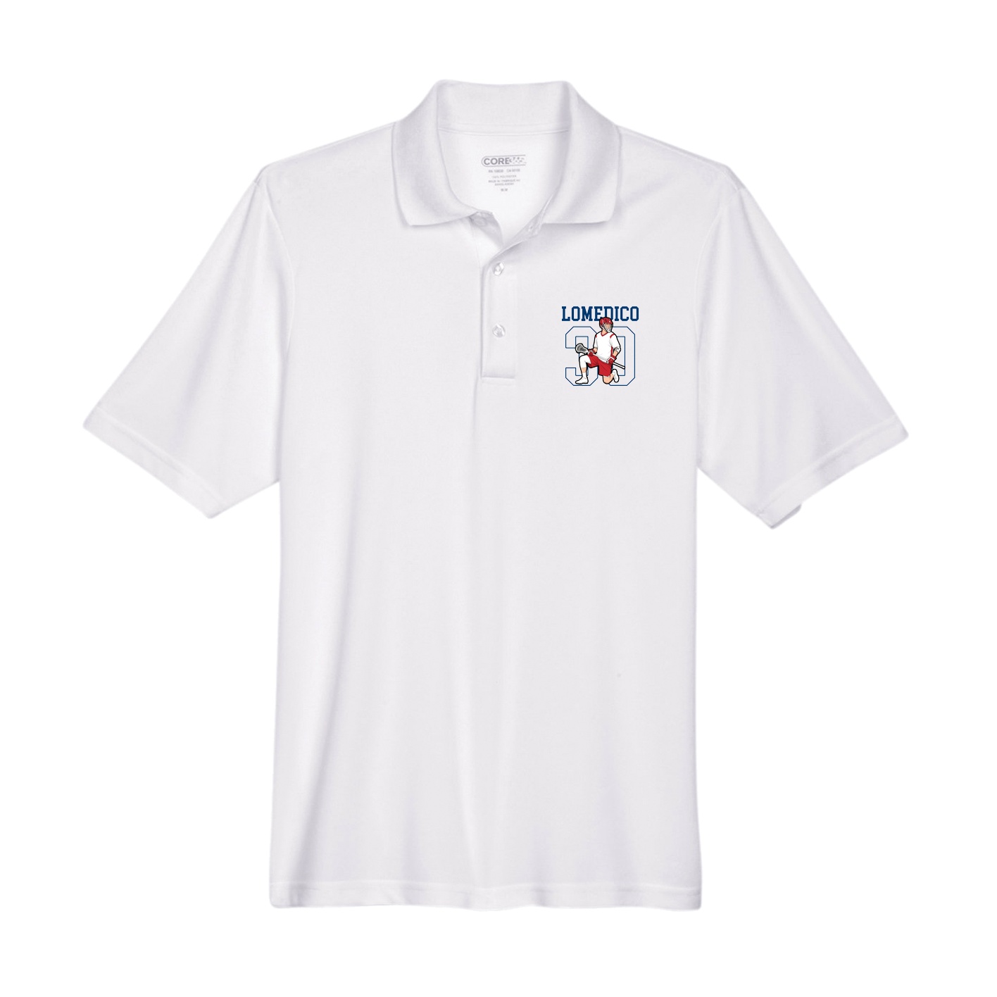 Performance Polo — Shirsey in White