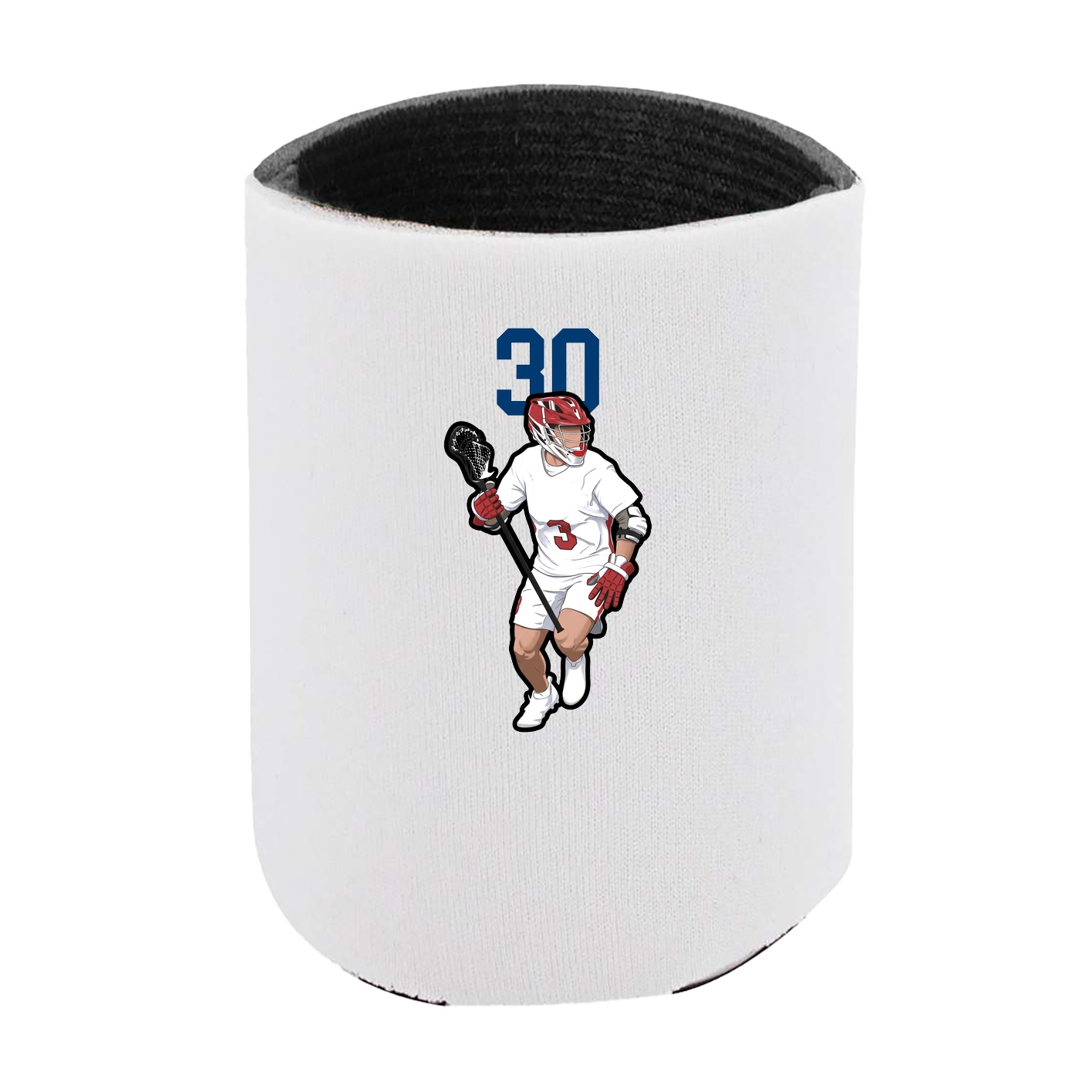 Can Holder — Number Top in White