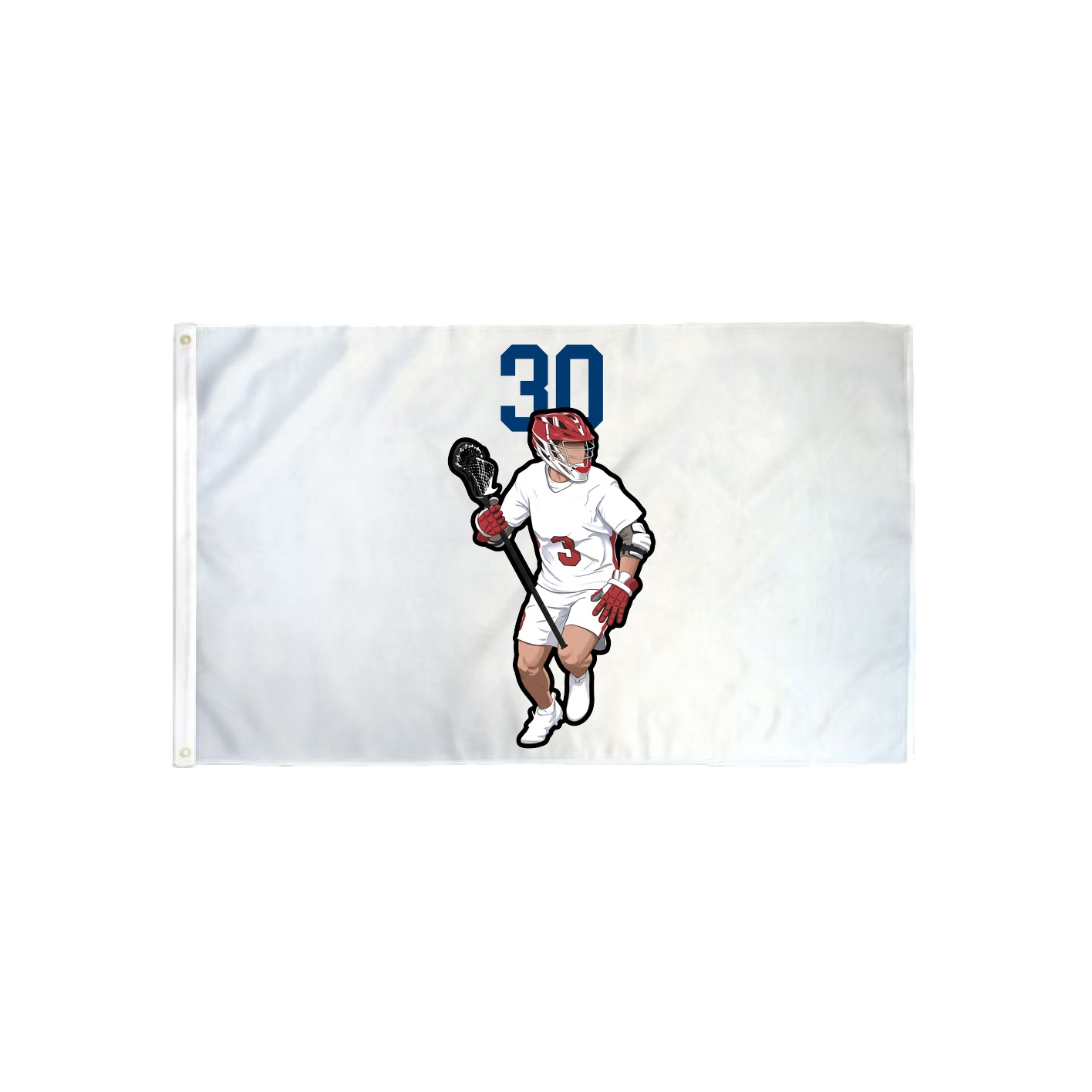 3x5 Flag — Number Top in Classic