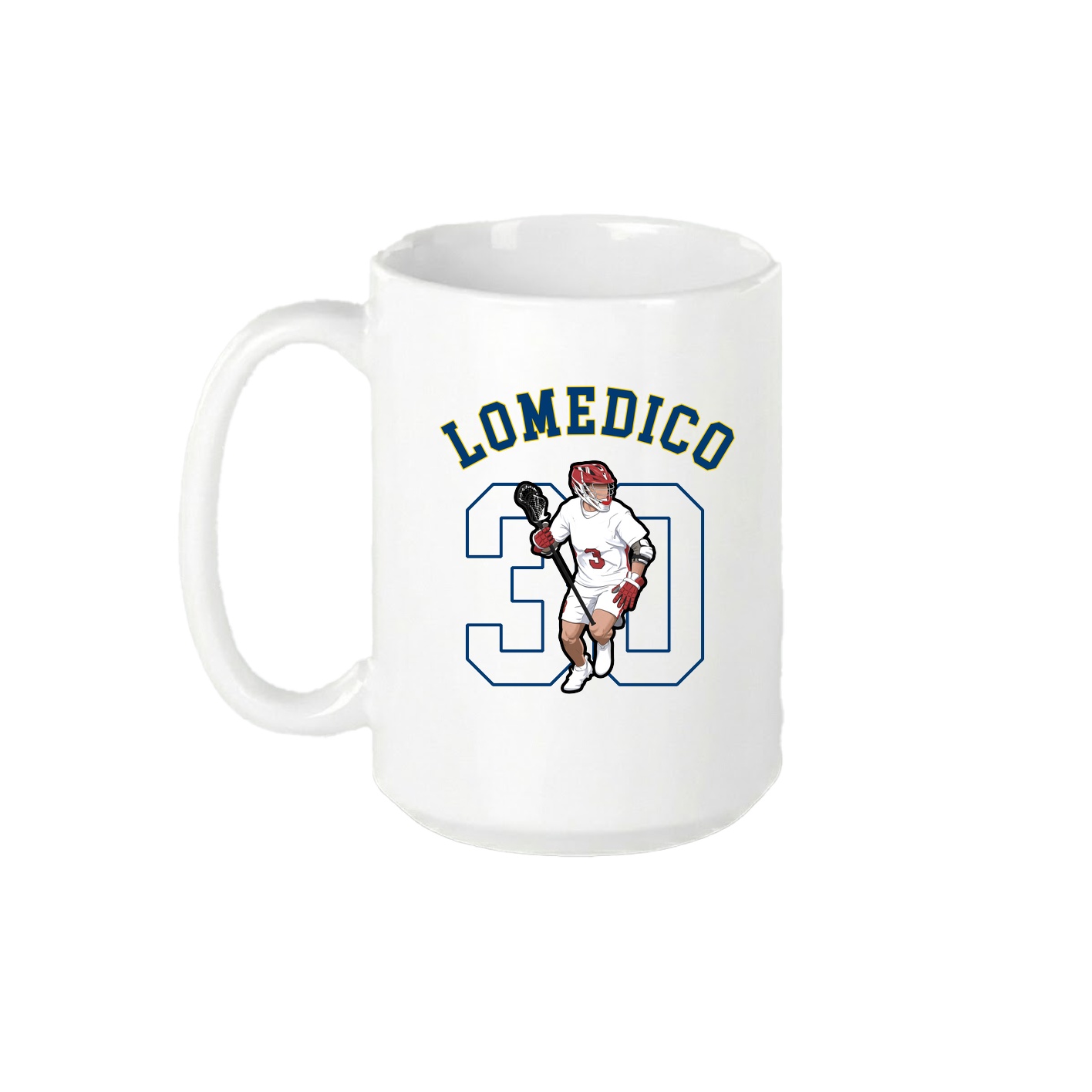 15oz Coffee Mug — Shirsey Arch in White
