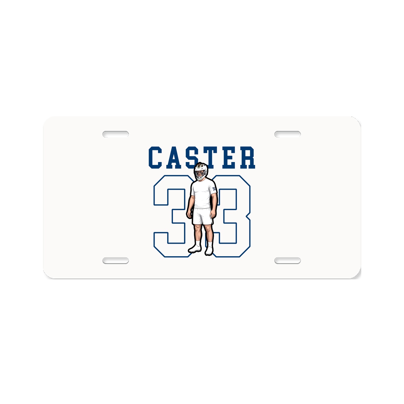 Aluminum License Plate