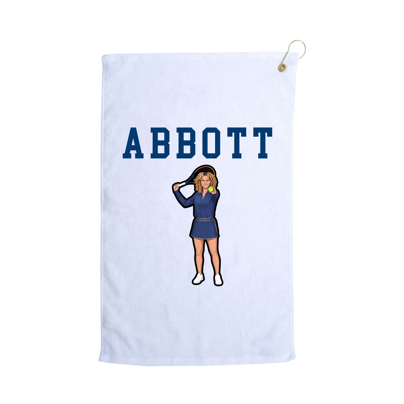Golf Towel — Shirsey in White