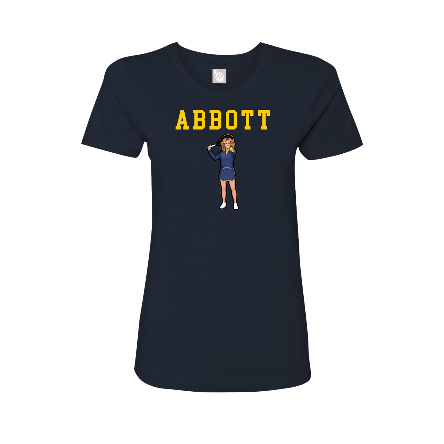 Fitted Women's Tee — Shirsey in Navy