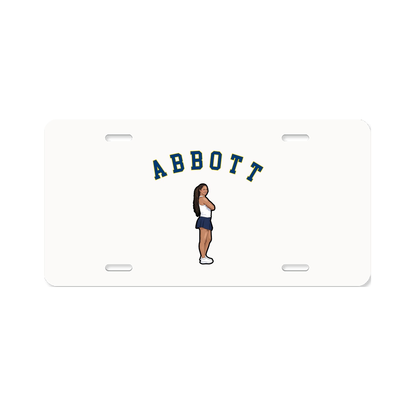 License Plate — Shirsey Arch in Classic